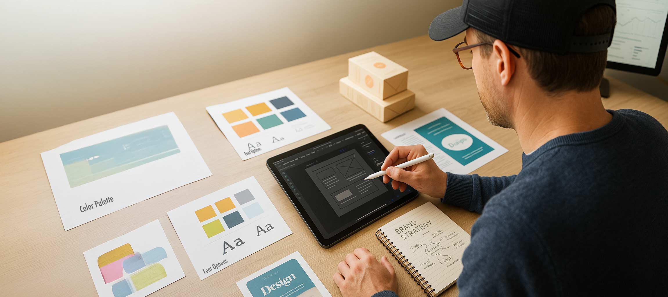 Steven Carstens sketching ideas